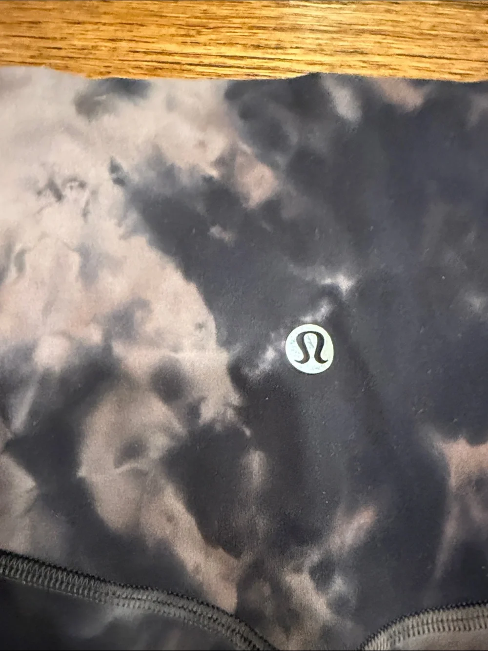 lululemon Align Women's Diamond-Dye High-Rise Leggings - 4 - Black and Pink - Picture 3 of 4